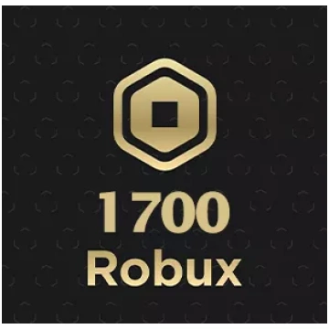 Roblox 1700 Robux (dāvanu karte)