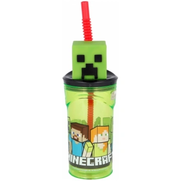 MINECRAFT 3D Pudele ar figūriņu, 360ml STOR