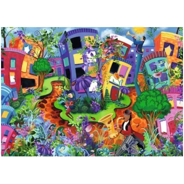 Puzzle Lady Bug Lane Ravensburger