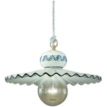 Lampada a sospensione GRANDE in ceramica stile rus