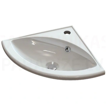 BLU akmens masas izlietne PULIA Corner 381x381 601
