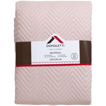 DOMOLETTI Gultas pārklājs Domoletti, gaiši rozā kr