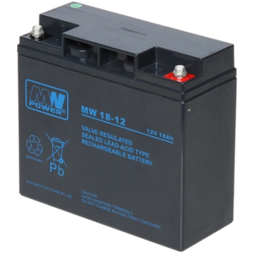 AKUMULATORS 12V/18AH-MW MW POWER