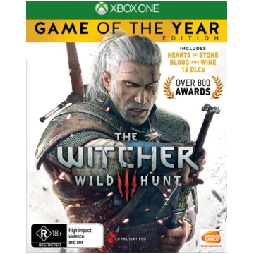 Lietots - Xbox One The Witcher 3: Wild Hunt Game o