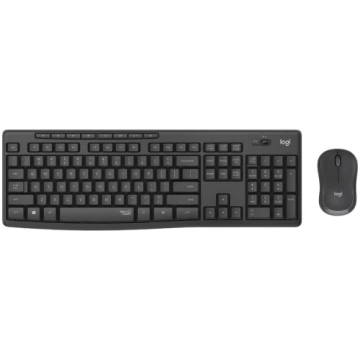 Logitech MK295 Silent Bezvadu Komplekts Tastatūra 