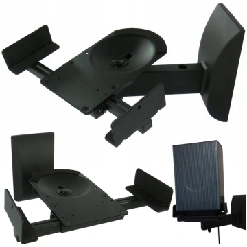 DNA WS2 speaker wall stand mount set of 2 pcs blac