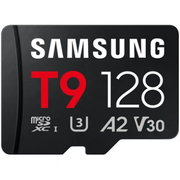 Samsung T9 , MicroSD Card , 128 GB , microSDXC , F