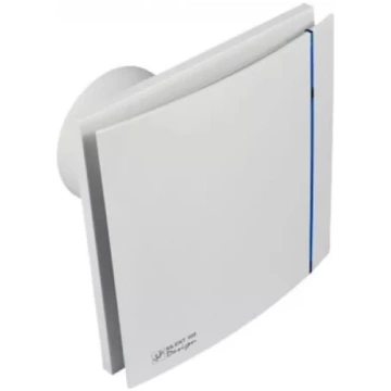 Ventilators SILENT DESIGN 100CZ ar gultni un vārst