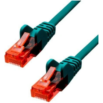 ProXtend CAT6 U/UTP CCA PVC Ethernet Cable Green 1