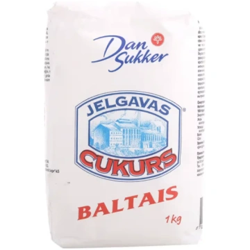 Cukurs Dansukker Jelgavas 1kg Dan Sukker