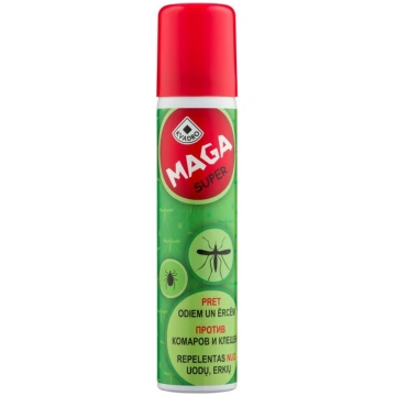 Izsmidzināms aerosols pret odiem, ērcēm, MAGA SUPE
