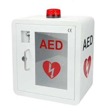 XDLYWUZIQ Sienas AED defibrilatora glabāšanas skap