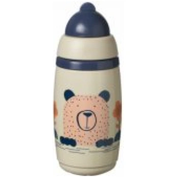 TOMMEE TIPPEE Insulated Straw 266ml 12m+ Grey 4478