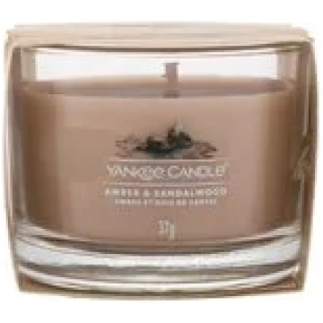 Aromātiskā svece Yankee Candle Amber & Sandalwood 