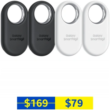 Samsung Galaxy Smart Tag2 Bluetooth Tracker Black/