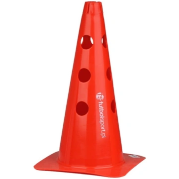 Marķēšanas konuss Cone with holes 37.5 cm red