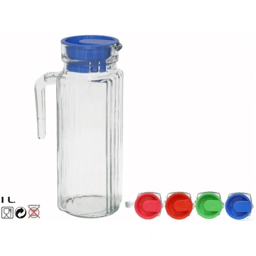 Krūze ar vāku 1 l 8x12x23 5 cm KITCHENGO 844539315