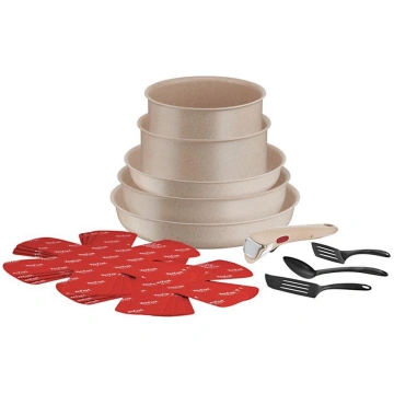 Tefal - INGENIO DELIGHT 17 daļu trauku komplekts