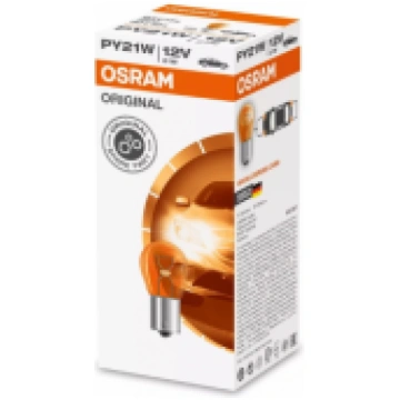 OSRAM PY21W 12V Original Auxiliary 21W BAU15s Halo