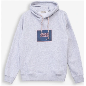 JACK&JONES - Vīriešu džemperis ar kapuci, RAIN