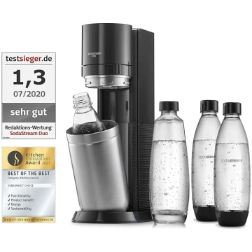 SodaStream DUO ūdens karbonizators bez CO2 balona,