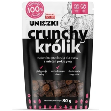 UNISZKI Crunchy Rabbit with Mint and Nettle - Dog 