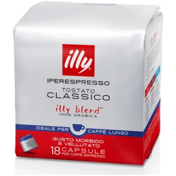 Illy Lungo 18 porcijas - Kafijas kapsulas Longo ( 