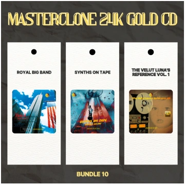 MASTERCLONE 24K GOLD CD BUNDLE 10 Velut Luna