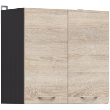 Piekaramais virtuves skapītis Black Red White Juno