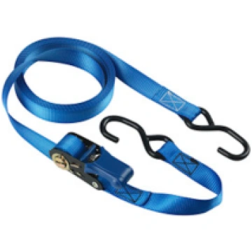 4366EURDAT | Ratchet tie downs 5 m with S hooks - 