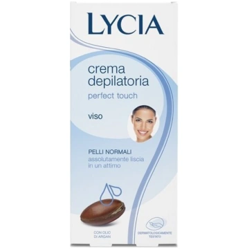 Depilācijas krēms sejai (normālai ādai) Lycia 50 m