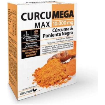 Curcumega Max 60 Capsules Dietmed