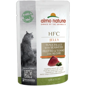 Almo Nature HFC JELLY tunča fileja un jūras aļģes 