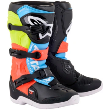 Zābaki Alpinestars Tech 3S youth melni / dzelteni 