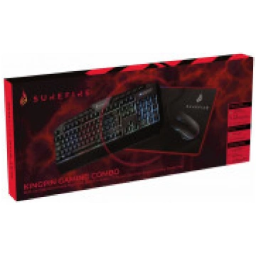 Kingpin spēļu kombinācijas komplekts (tastatūra Qw