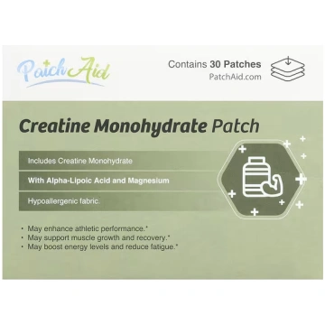 PatchAid, Creatine Monohydrate Patch, 30 Patches