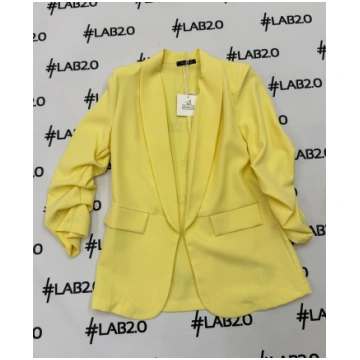 Susanna Light Yellow Blazer Lab 2.0 Shop