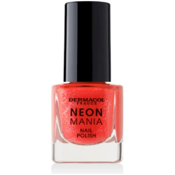 Dermacol Neon Mania Nagu Laka 7 Coral Sunset 5 ml 