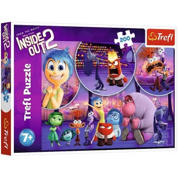 Trefl Puzzle 200 elementow Dzieciece emocje W glow