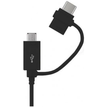 Kabelis Samsung USB 2in1 Combo Type-C Micro USB Da