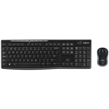 LOGITECH Wireless Combo MK270 (black/silver, DE la