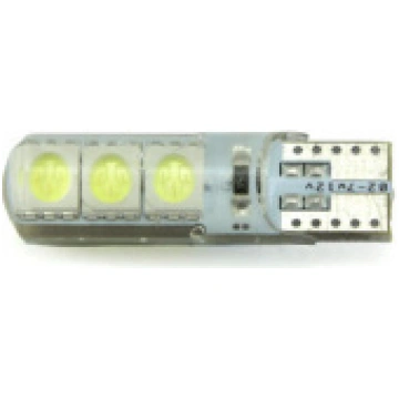 LED lampa 6d, divpusēja, CB, W5W balta