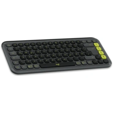 Logitech POP ICON KEYS Graphite Green US Klaviatūr