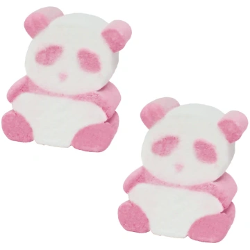 Marshmallow Finitronc Cotone Orsetto Rosa e Bianco