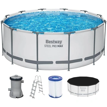 „Bestway Steel Pro MAX“ virszemes baseina komplekt