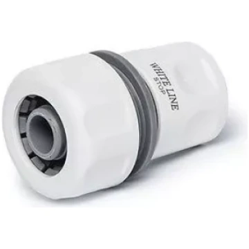 Konektors WHITE LINE 3/4" - ar STOP funkciju BRADA