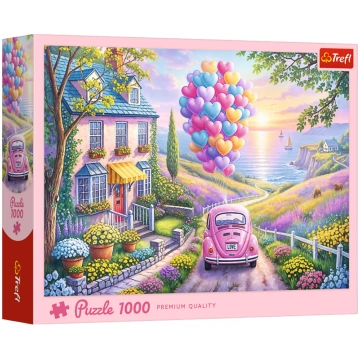 Puzzle - 1000 – Romantic Ride - Romantyczna przeja