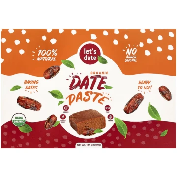 Let's Date, Organic Date Paste, 14.1 oz (400 