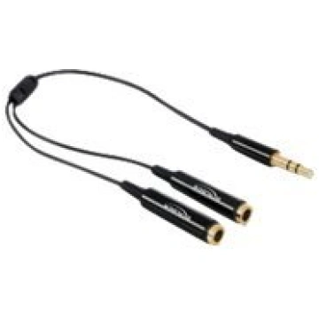 Delock audio splitter - 25 cm 65356