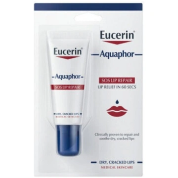 Lūpu balzams Eucerin Aquaphor SOS, 10 ml